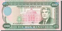 Turkmenistan 1000 Manat Banknote -