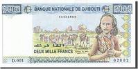 Djibouti 2000 Francs Banknote -