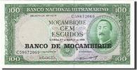Mozambique 100 Escudos Banknote, 1961-03-27, KM:109a -
