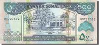Somaliland 500 Shillings = 500 Shilin Banknote, 2008, KM:6g -