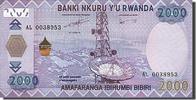 Rwanda 2000 Francs Banknote, 2014 -