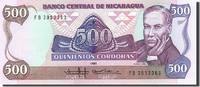 Nicaragua 500 Cordobas Banknote, 1985, KM:155 -