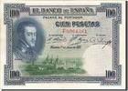 Spain 100 Pesetas Banknote, 1925-07-01, KM:69c -