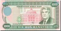 Turkmanistan 1000 Manat Banknote, 1995, KM:8 -
