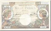 France 1000 Francs Banknote, 1941-02-06, Fayette:39.4, KM:96b -