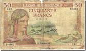 France 50 Francs 50 F 1934-1940 ''Cérès'', 1936-06-18 -