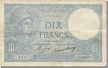 France 10 Francs Minerve, 1937-02-25, Fayette:6.18, KM:73e -