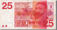 Netherlands 25 Gulden Banknote, 1971-02-10 -