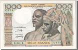 West African States 1000 Francs Banknote -