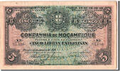 Mozambique 5 Libras Banknote, 1934-01-15 -