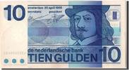 Netherlands 10 Gulden Banknote, 1968-04-25 -