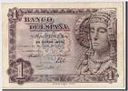 Spain 1 Peseta Banknote, 1948-06-19 -