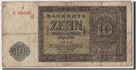 Germany - Democratic Republic 10 Deutsche Mark 1948 Banknote, Undated SGE+ 125.09 元  ＋  41.42 元 运费