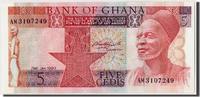 Ghana 5 Cedis Banknote, 1980-01-02, KM:19b -