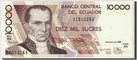 Ecuador 10,000 Sucres Banknote, 1996-01-04, KM:127b -