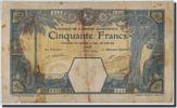 French West Africa 50 Francs Banknote, 1929-03-14, KM:9Bc -