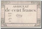 France 100 Francs Chibout, 7.1.1795, KM:A78, Lafaurie:173 -