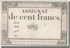 France 100 Francs Lehord, 7.1.1795, KM:A78, Lafaurie:173 -