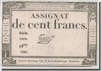 France 100 Francs Taizy, 7.1.1795, KM:A78, Lafaurie:173 -
