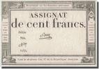France 100 Francs Saxy, 7.1.1795, KM:A78, Lafaurie:173 -