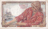 France 20 Francs Pêcheur, T.16, Fayette:13.02, KM:100a -