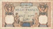 France 1000 Francs Cérès et Mercure, T.3348, Fayette:38.16 -
