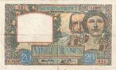 France 20 Francs Science et Travail, G.5652, Fayette:12.18 -