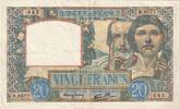 France 20 Francs Science et Travail, R.6677, Fayette:12.20 -