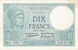 France 10 Francs Minerve, A.9719, Fayette:06.06, KM:73c -