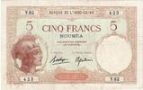 New Caledonia 5 Francs Undated (1926), NOUMÉA, KM:36b -