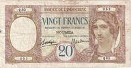 New Caledonia 20 Francs Undated (1929), KM:37b -
