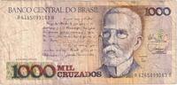 Brazil 1000 Cruzados Undated (1988), KM:213b -