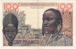French West Africa 100 Francs 1956 1956-10-23 SS+ 443.46 元  ＋  41.42 元 运费