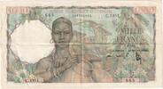 French West Africa 1000 Francs 1951 1951-10-02 SS+ 1,547.93 元  ＋  41.42 元 运费