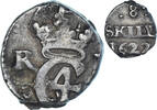 Denmark 8 Skilling Coin, Christian IV, Silver, KM:84 -