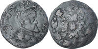Spanish Netherlands Courte Coin, Philippe II, Copper -