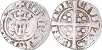 Great Britain Penny Coin, Edward I, II, III, Canterbury, Silver -