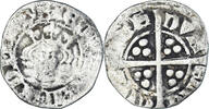 Great Britain Penny Coin, Edward I, II, III, Durham, Silver -