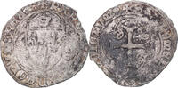 France Blanc à la couronne Coin, Charles VIII, Montpellier -