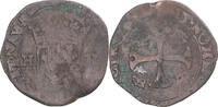 France Douzain aux deux H Coin, Henri IV, Billon, Gadoury:551 -