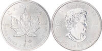 Canada 5 dollars, 1 oz Coin, Elizabeth II, Maple Leaf, Ottawa, Proof -