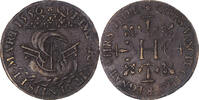 France betaalpenning Jeton de compte, échevins de Paris, Copper -
