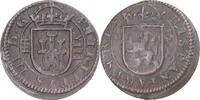 Spain 8 Maravedis Coin, Philip III, Segovia, Copper, KM:16 -