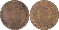 France betaalpenning Perche, François duc d'Alençon, Brass -