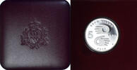 San Marino 5 Euro Expo Milano, Rome, BE, Silver -