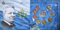 San Marino Coffret 1c. à 5€ 2012 Rome Giovanni Pascoli, Rome, FDC STGL 585.29 元  ＋  41.42 元 运费