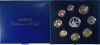 France Coffret 1c. à 15€ Panthéon, Monnaie de Paris, BE -