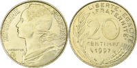 France 20 Centimes Marianne, Pessac, Aluminum-Bronze, KM:930 -