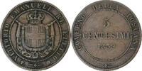 Italy 5 Centesimi 1859 Heaton Tuscany, Vittorio Emanuele II, Heaton, Cop... 125.09 元  ＋  41.42 元 运费