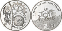 France 1 1/2 Euro Contre-la-montre, Monnaie de Paris, BE -